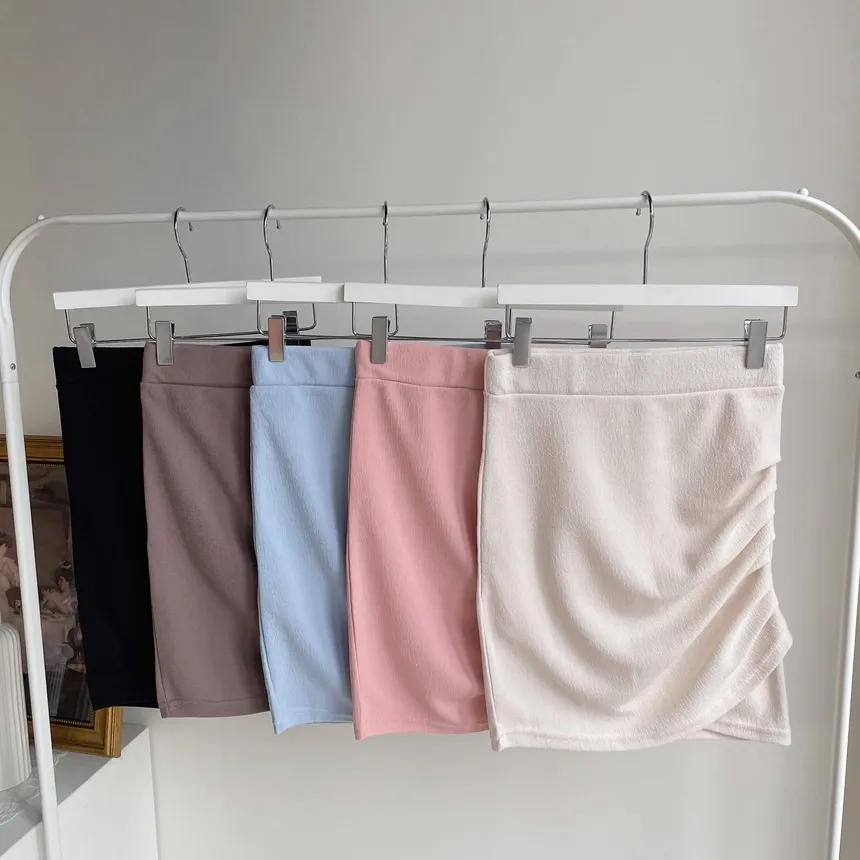 シャーリングハイウエストスカート | mirangmirang | 詳細画像39