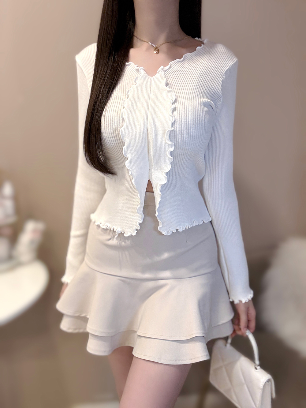 フリルティアードミニスカート | 詳細画像7