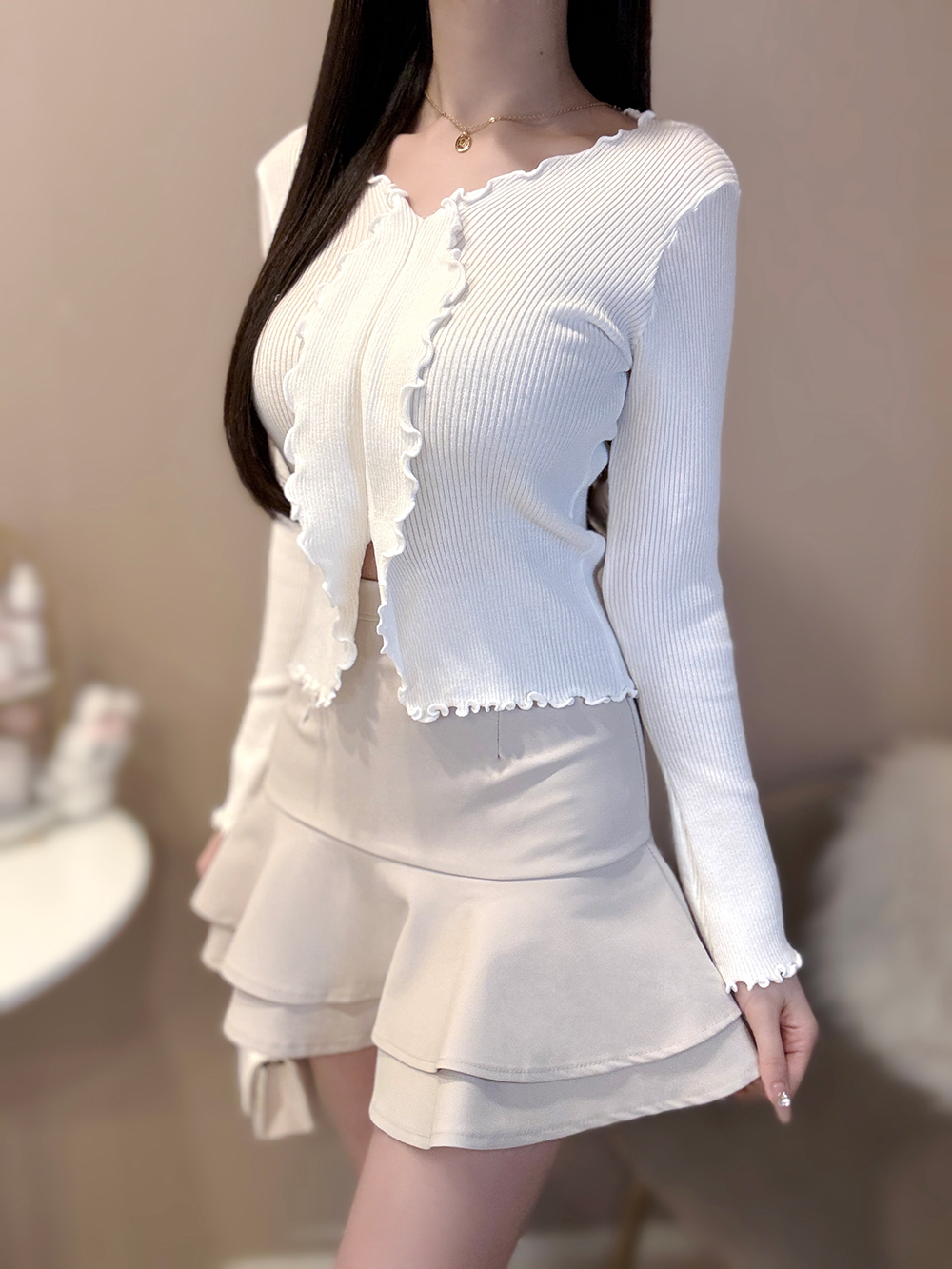 フリルティアードミニスカート | 詳細画像8