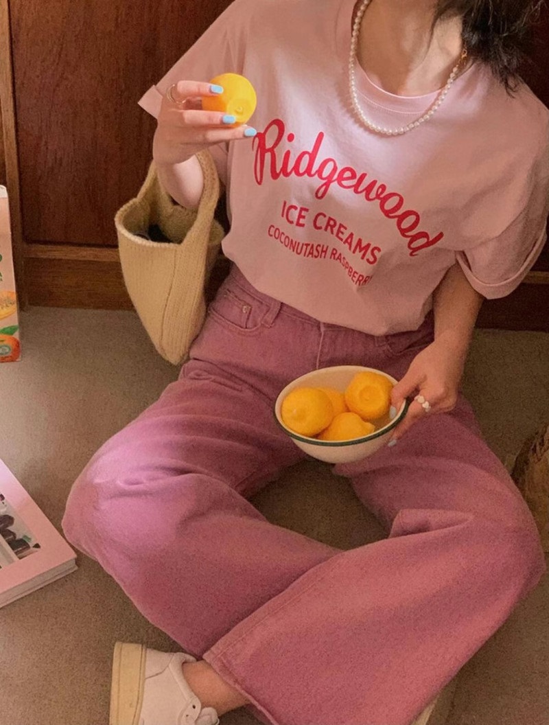 ICE CREAMロゴ半袖Tシャツ | 詳細画像4