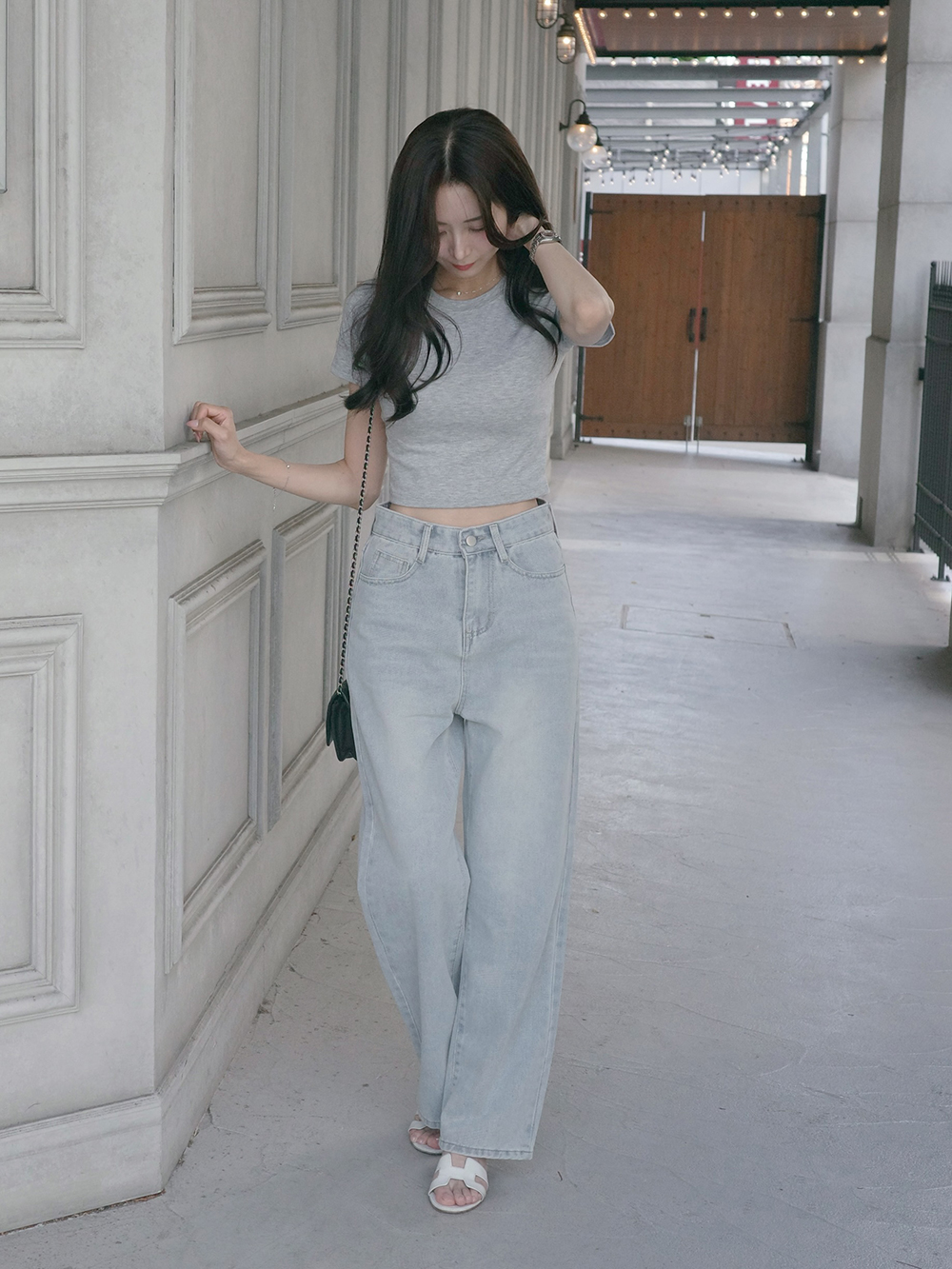 9COLORS半袖クロップドTシャツ | 詳細画像5