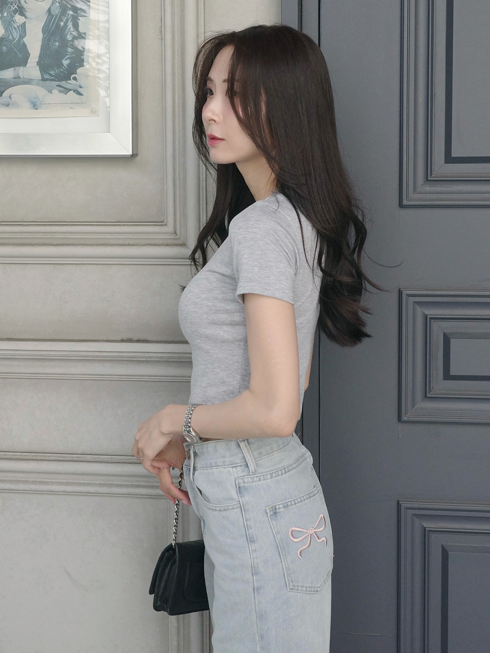 9COLORS半袖クロップドTシャツ | 詳細画像9