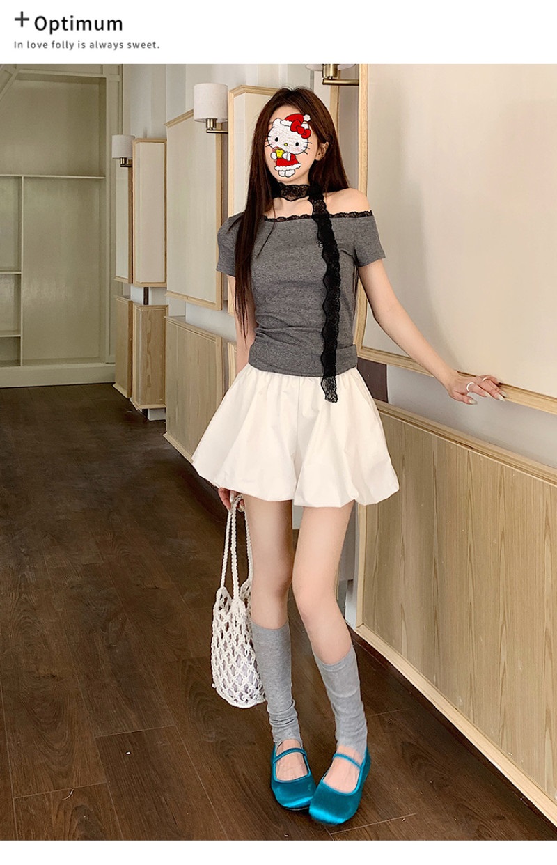 ウエストゴムバルーンショートパンツ | 詳細画像7