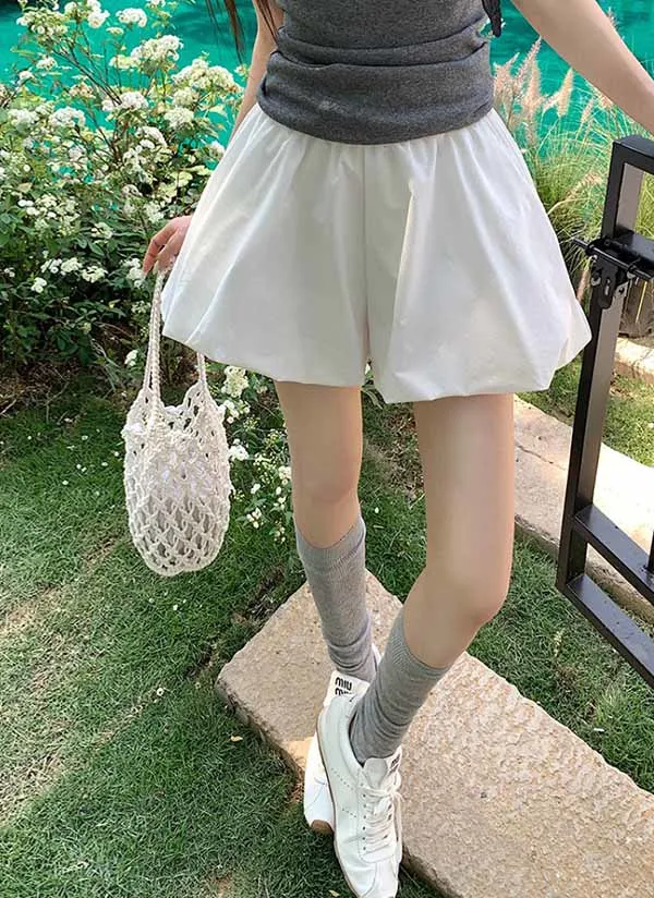 ウエストゴムバルーンショートパンツ | 詳細画像1