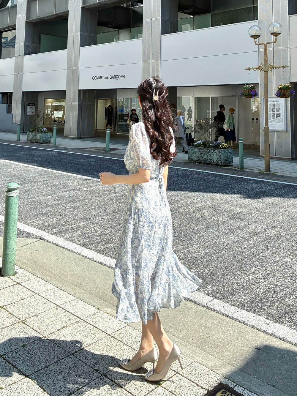 トワルドジュイ半袖ワンピース | 詳細画像7