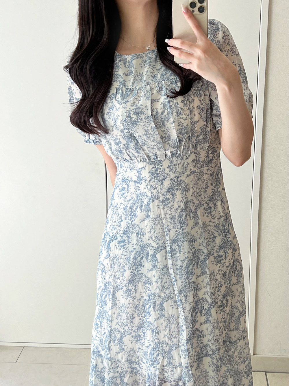 トワルドジュイ半袖ワンピース | 詳細画像10