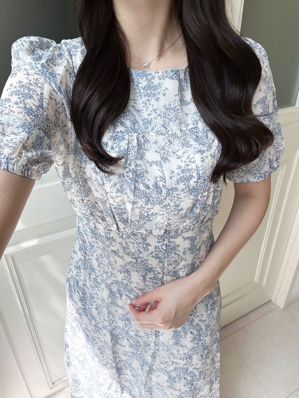 トワルドジュイ半袖ワンピース | 詳細画像11