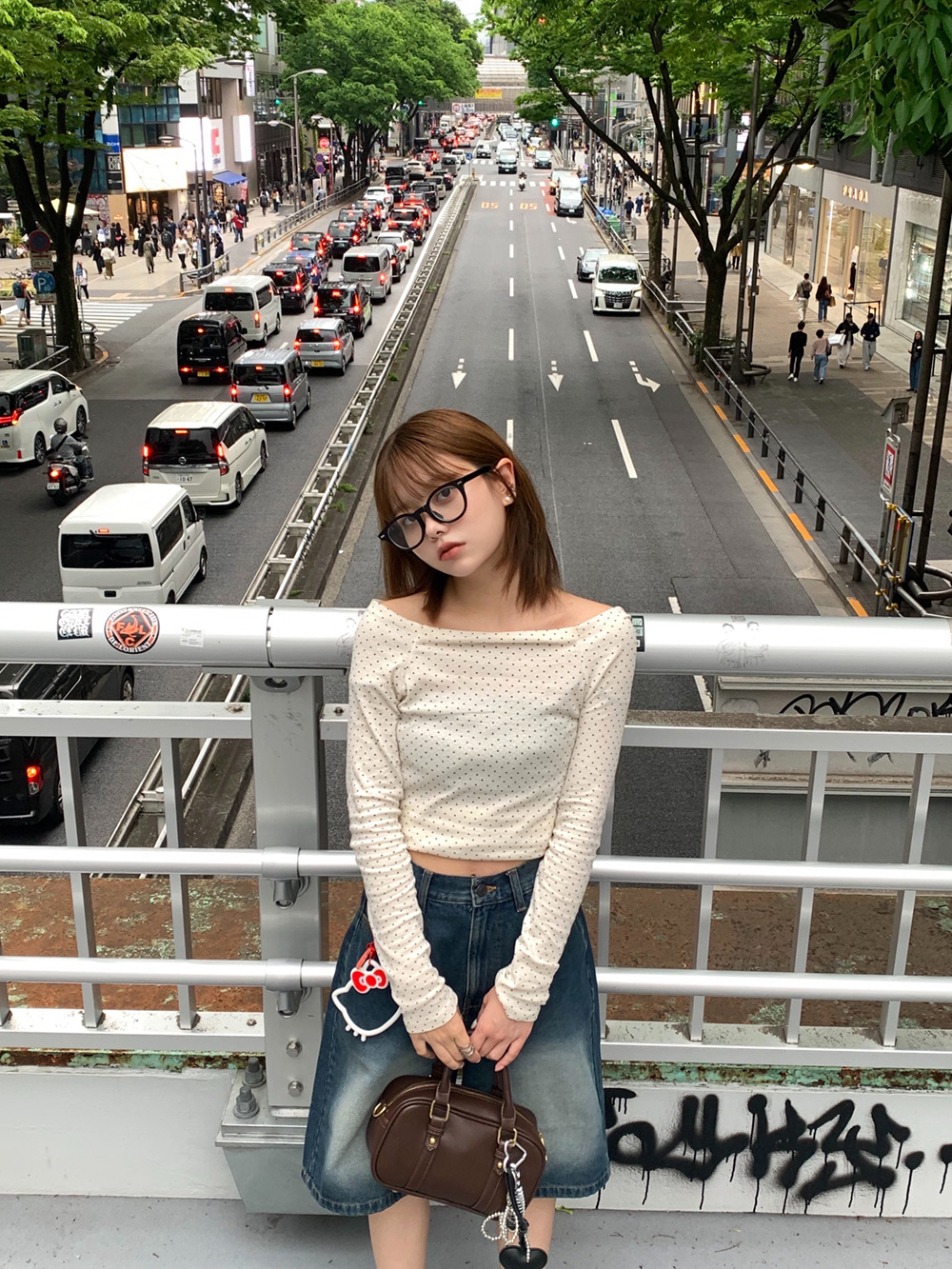 ドットオフショルTシャツ | 詳細画像6