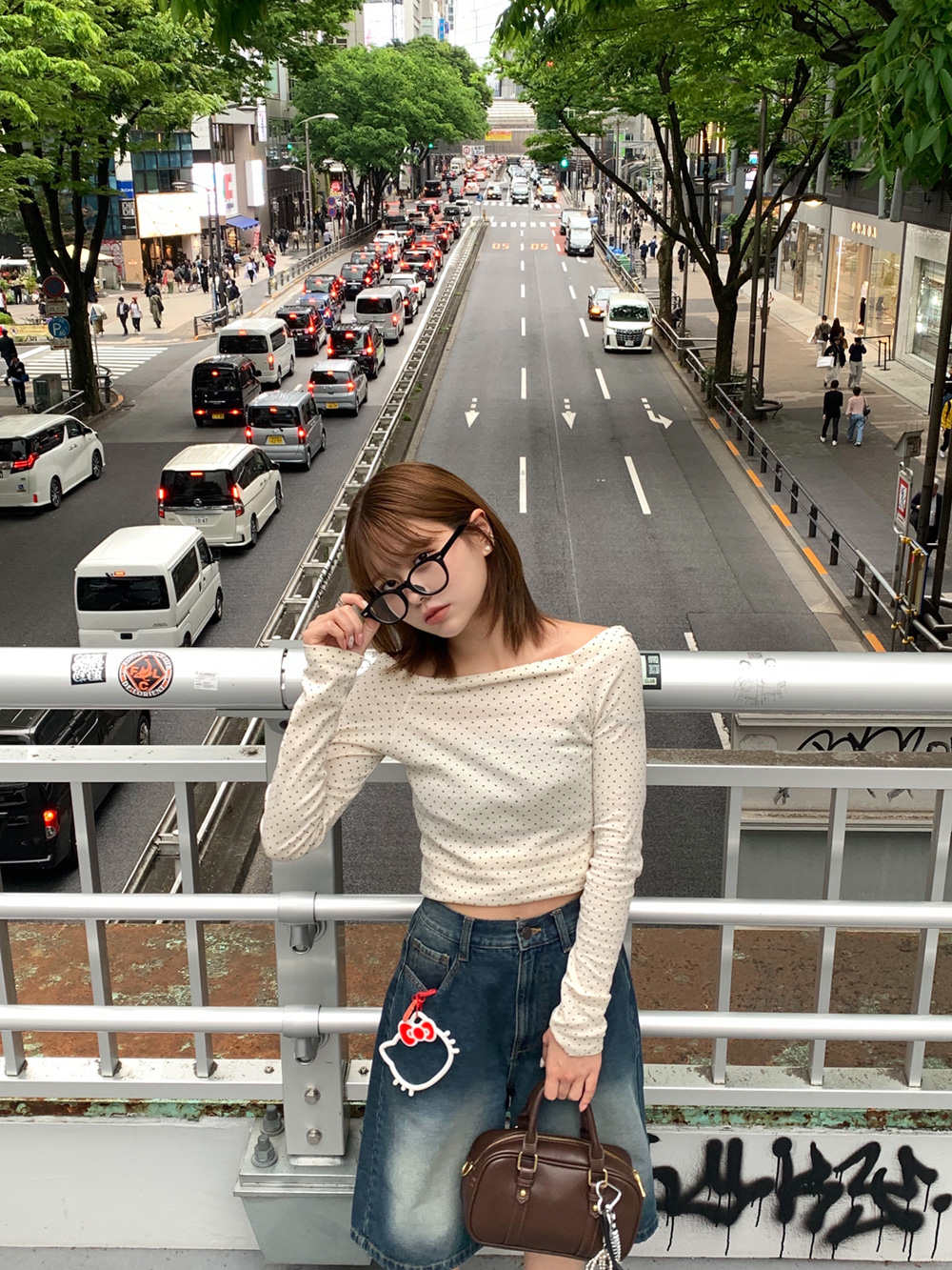 ドットオフショルTシャツ | 詳細画像9