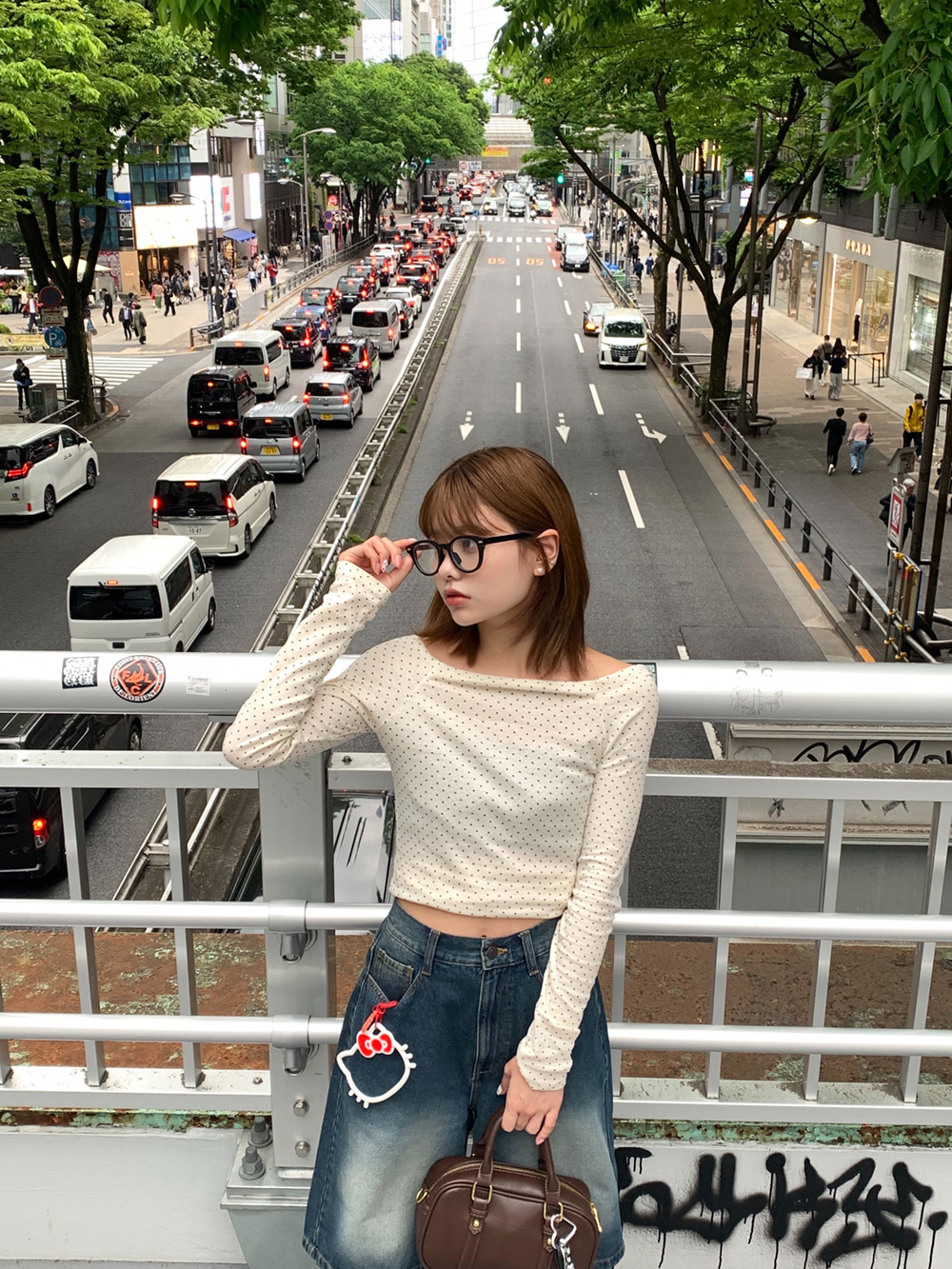 ドットオフショルTシャツ | 詳細画像10
