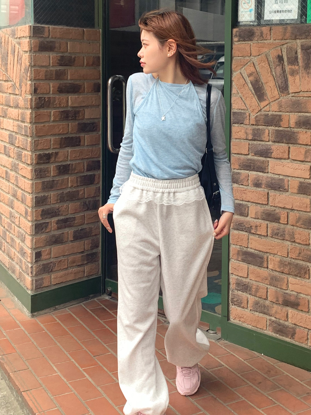 2WAYウエストレーススウェットパンツ | レディースファッション通販