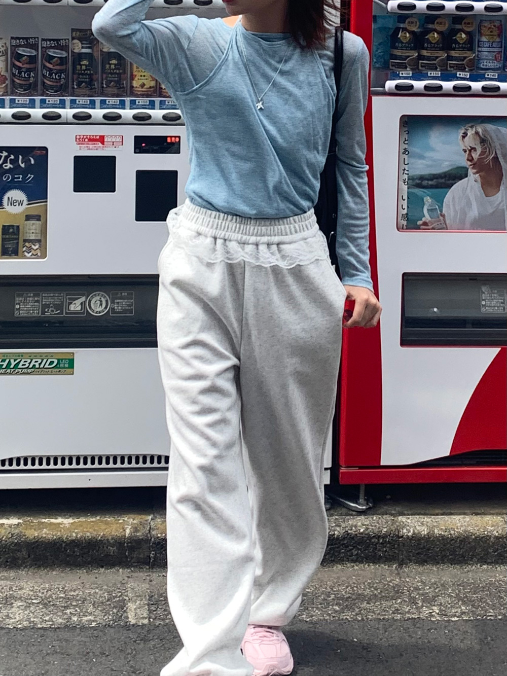 2WAYウエストレーススウェットパンツ | レディースファッション通販