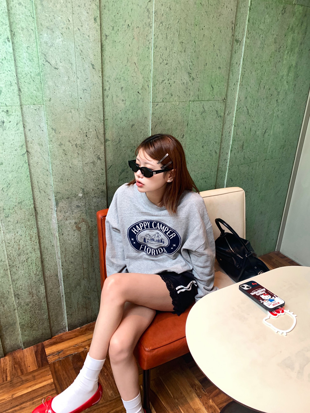 HAPPY CAMPERロゴスウェット | 詳細画像5