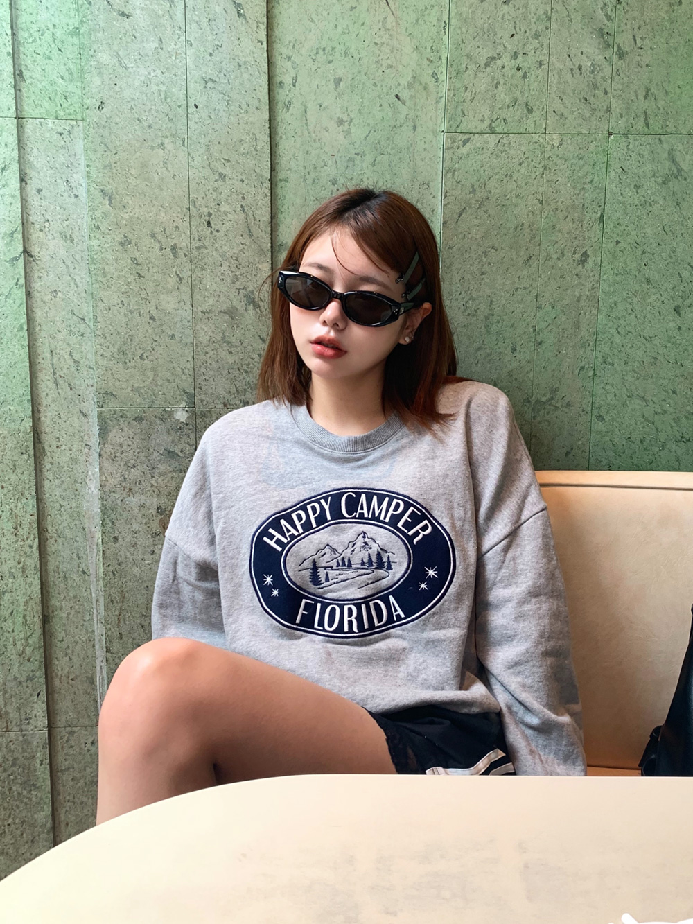HAPPY CAMPERロゴスウェット | 詳細画像6