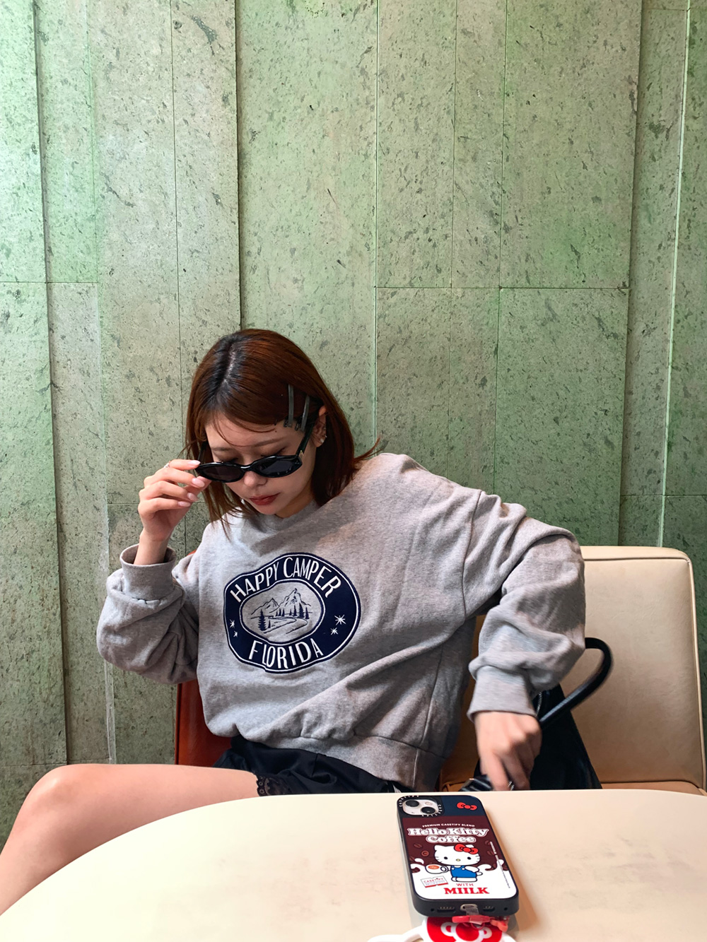 HAPPY CAMPERロゴスウェット | 詳細画像9