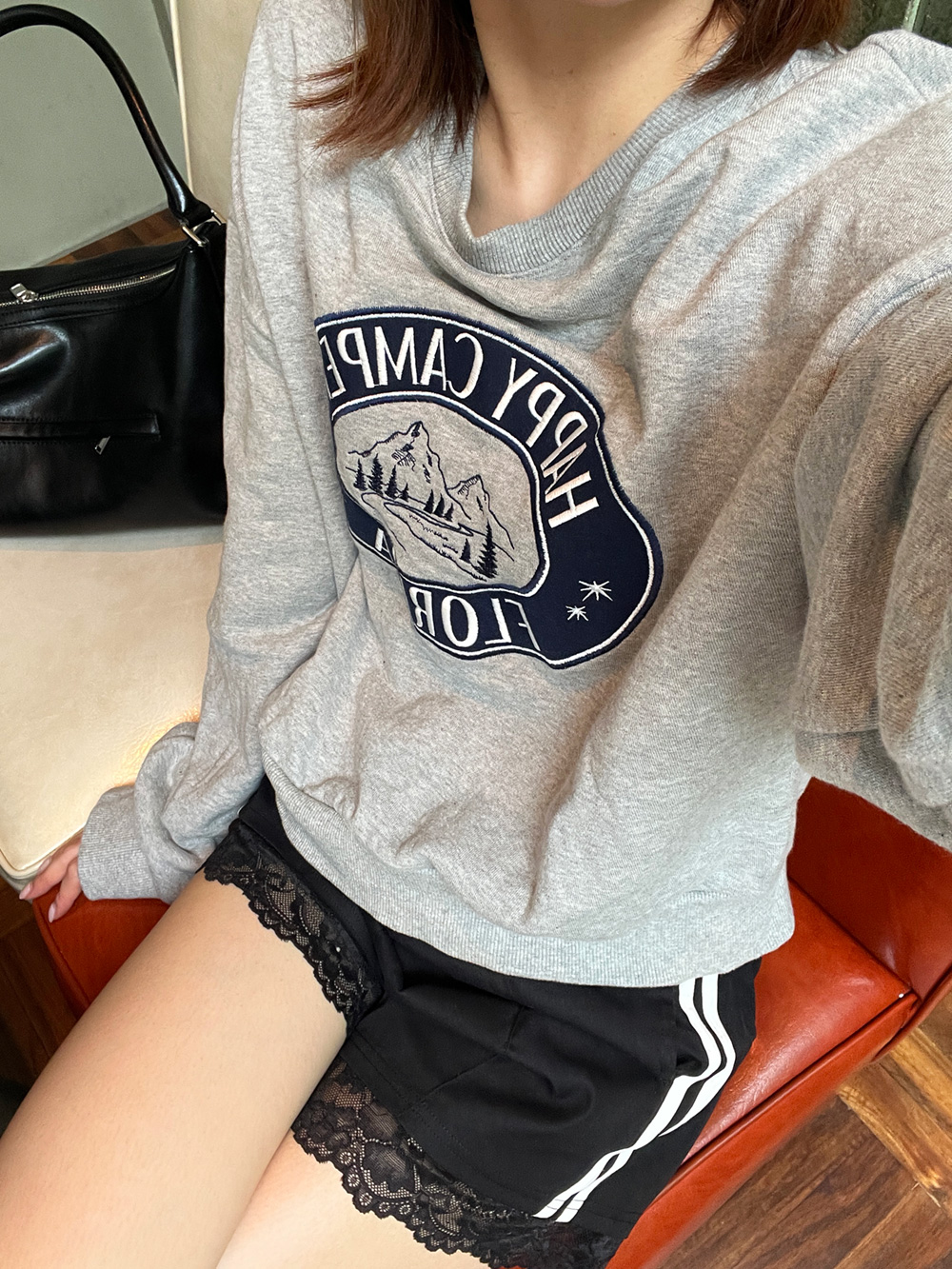 HAPPY CAMPERロゴスウェット | 詳細画像12