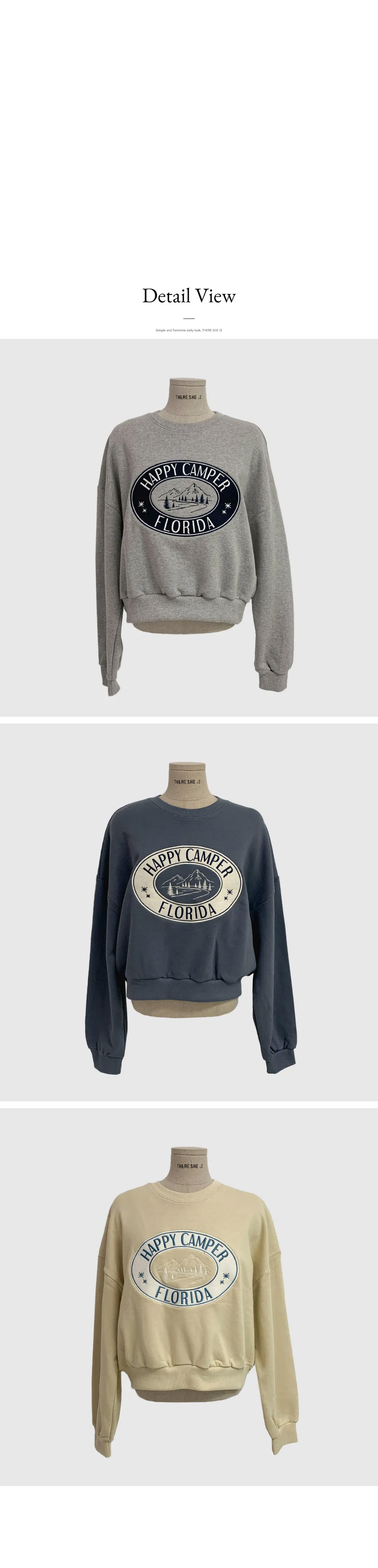HAPPY CAMPERロゴスウェット | 詳細画像14