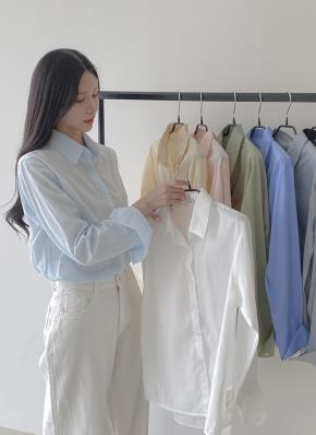 メッシュロングシャツブルゾン｜WOMEN｜250HSM30-282C｜AZUL BY