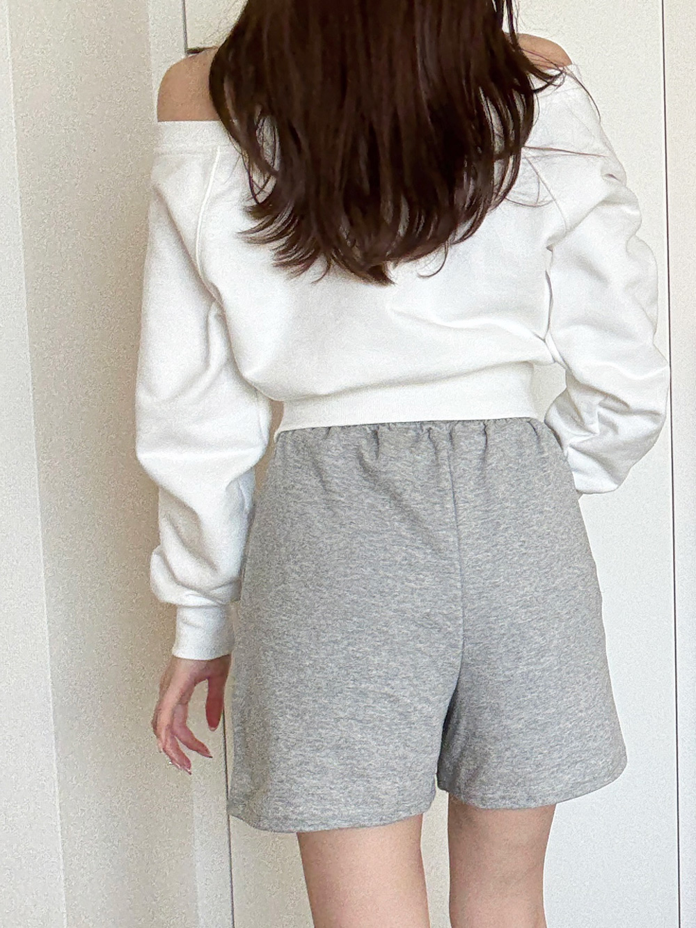 ウエストゴムスウェットショートパンツ | 詳細画像5