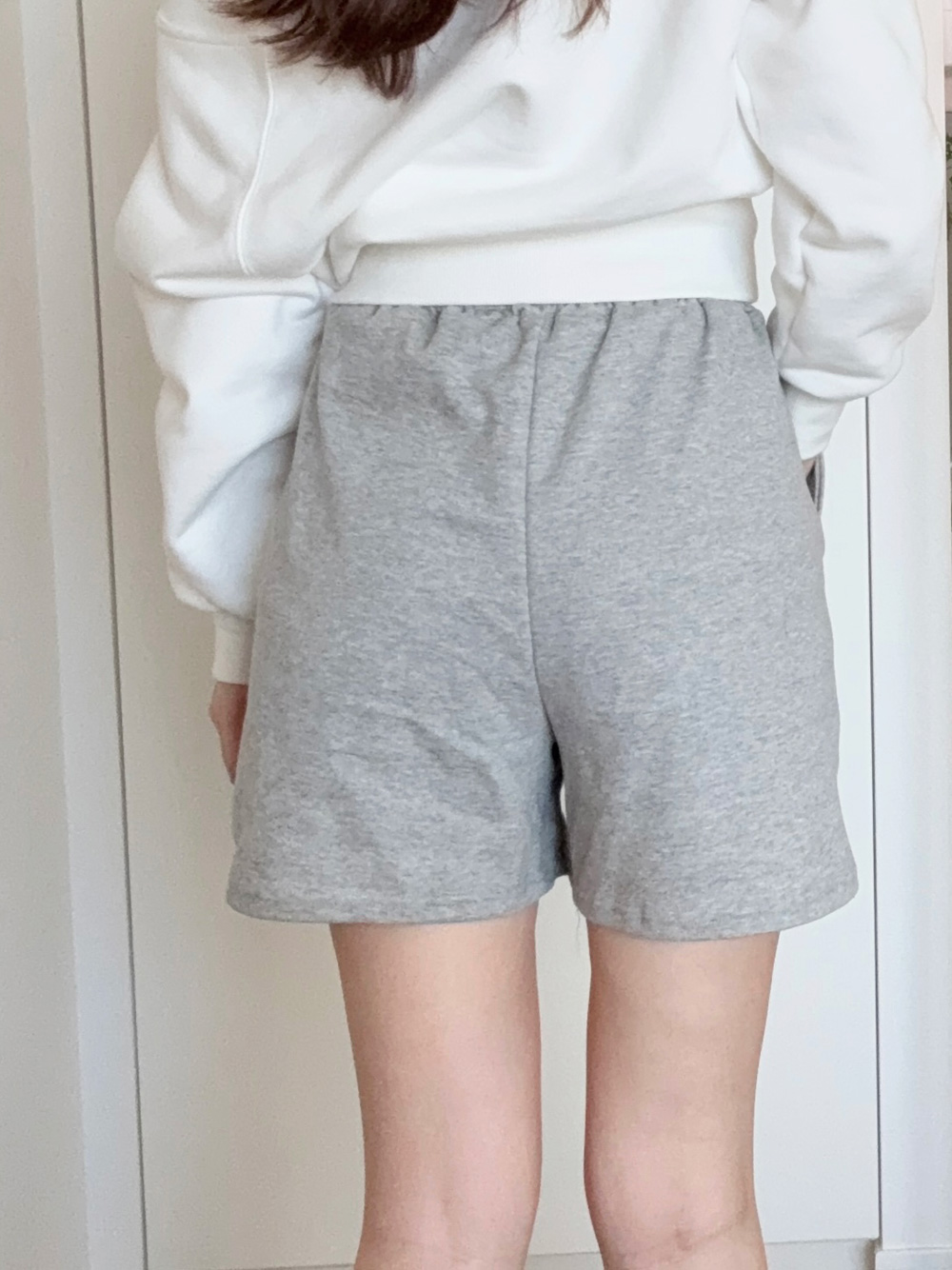 ウエストゴムスウェットショートパンツ | 詳細画像10