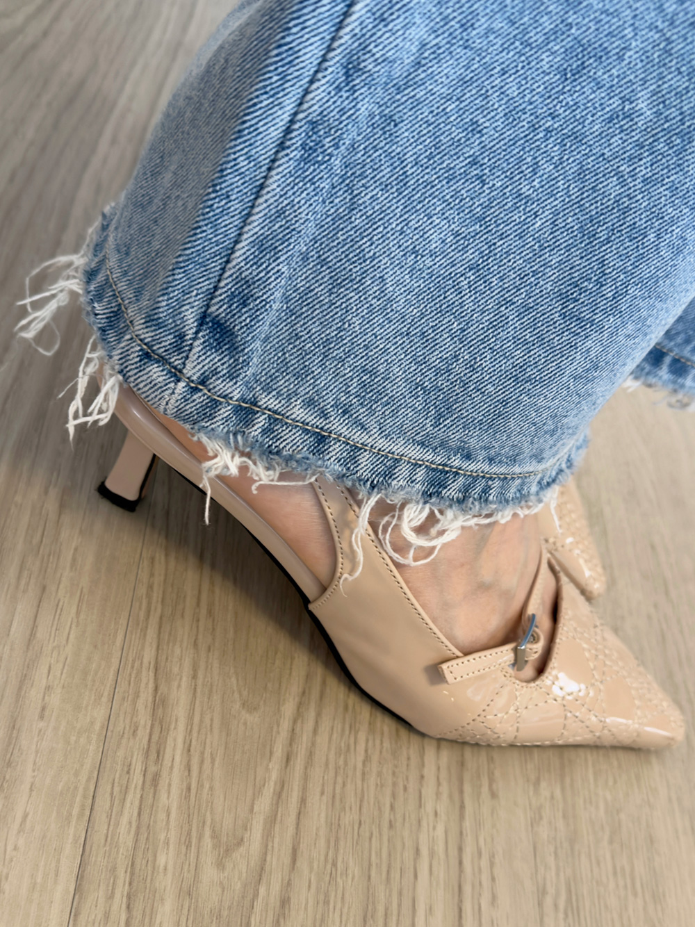 カットオフストレートデニムパンツ | 詳細画像8