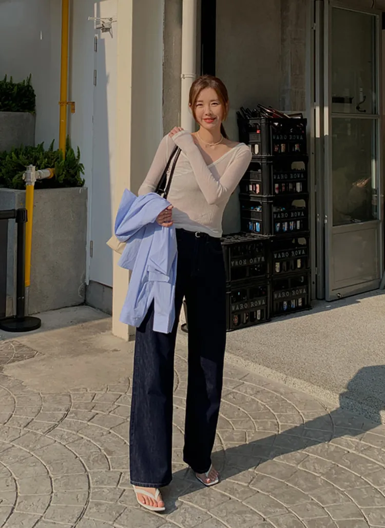 ストレートスリムデニムパンツ | prostj | 詳細画像1
