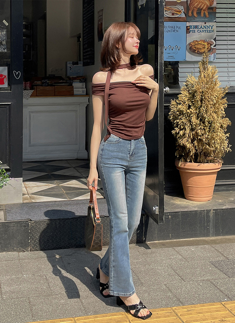 メイドウェル レディース デニムパンツ ボトムス The Curvy Perfect Vintage Straight Jean in Mayfield Wash