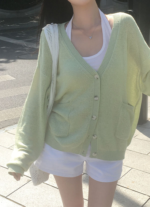 ⭐️美品⭐️ダーマコレクション　ヘアリーニット　カーディガン　フォックスウール ワンフォークロージング 1111clothing ◇モヘアタッチ 総柄