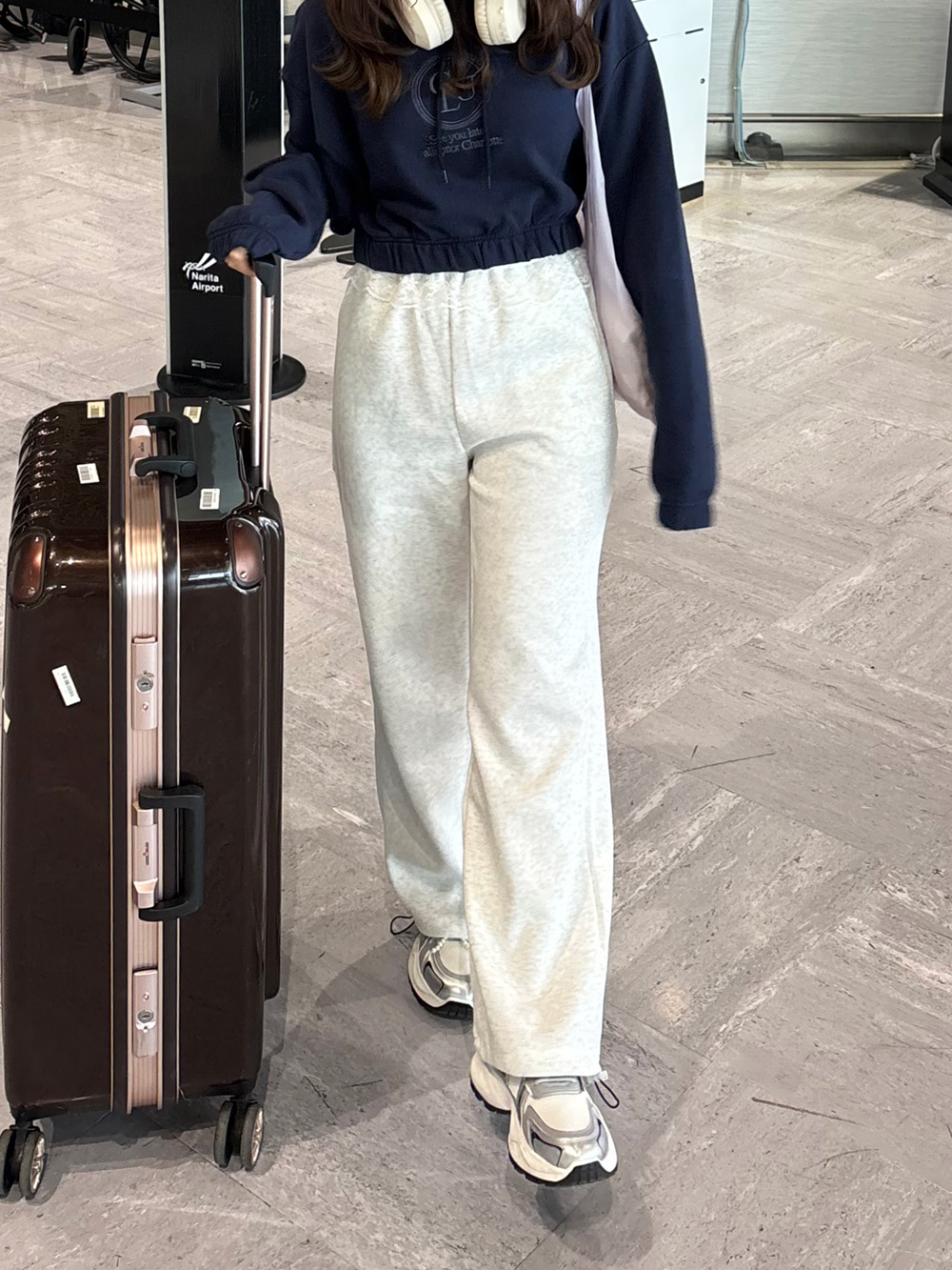 2WAYレースレイヤードスウェットパンツ | 詳細画像2