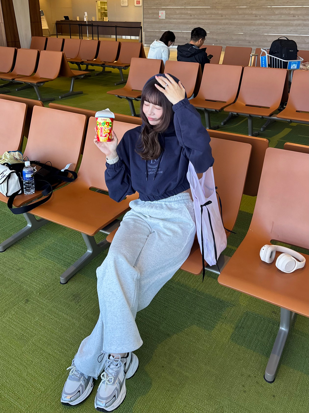 2WAYレースレイヤードスウェットパンツ | 詳細画像4