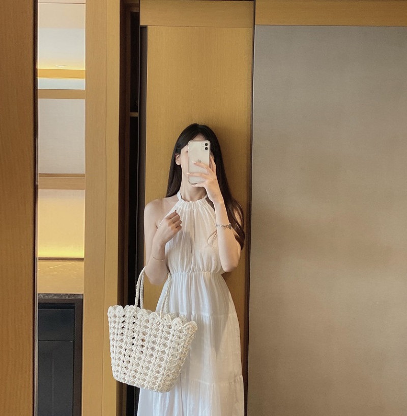 ホルターネックロングワンピース | 詳細画像2