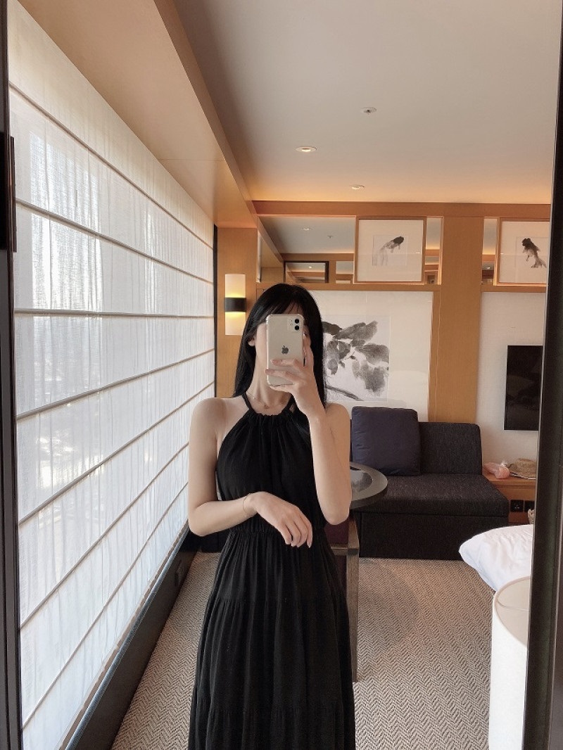 ホルターネックロングワンピース | 詳細画像11