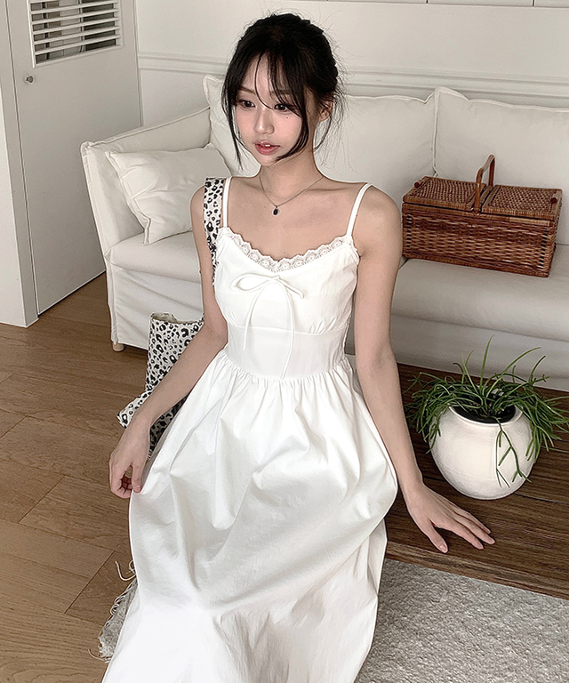 リボンキャミワンピース | レディースファッション通販 - DHOLIC