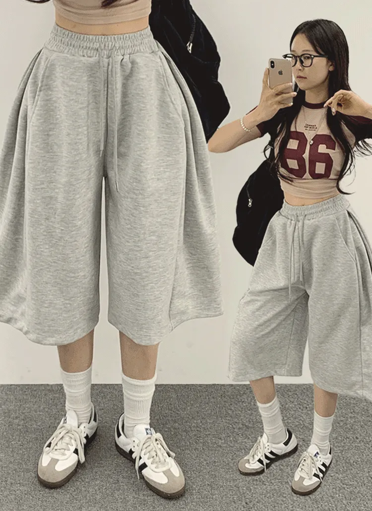タックハーフパンツ | withhuilin | 詳細画像1