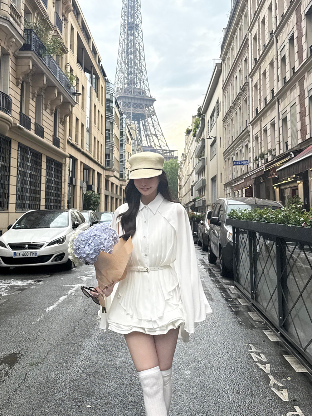 ベルト付2WAYケープブラウス | レディースファッション通販 - DHOLIC