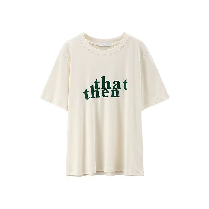 ラウンドネックレタリングTシャツ | 詳細画像6