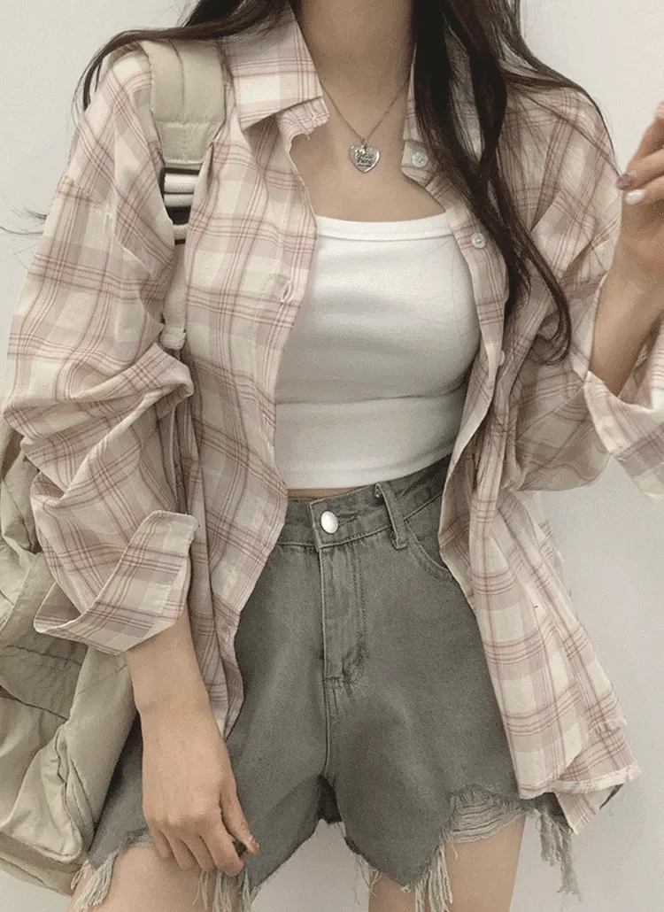 チェックシャツ | withhuilin | 詳細画像1