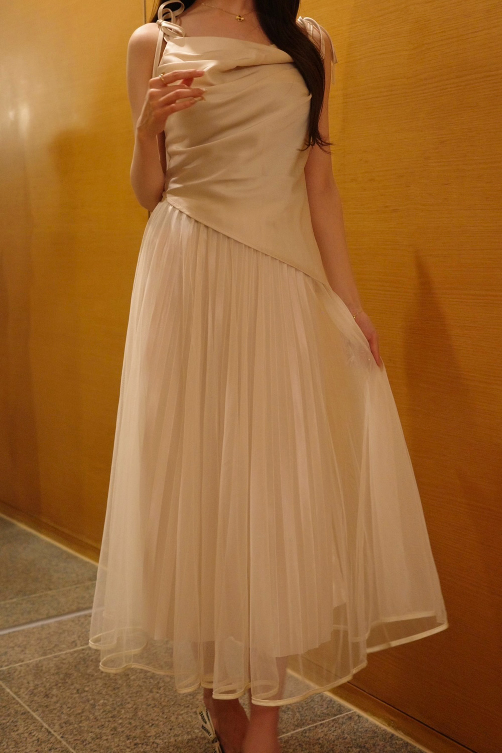 シルキードレープリボンキャミブラウス | 詳細画像12