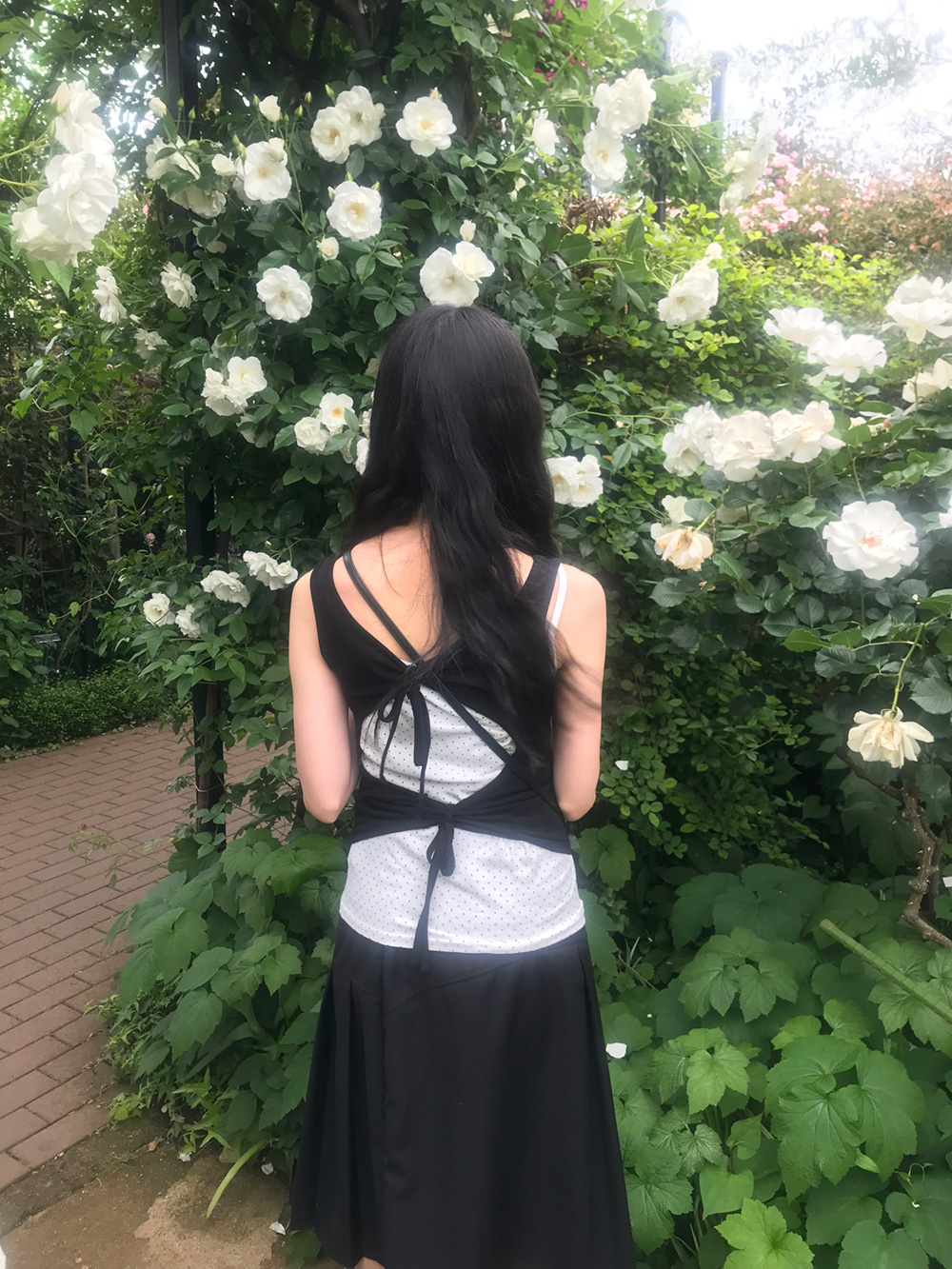 バックオープンリボンタンクトップ | レディースファッション通販 - DHOLIC