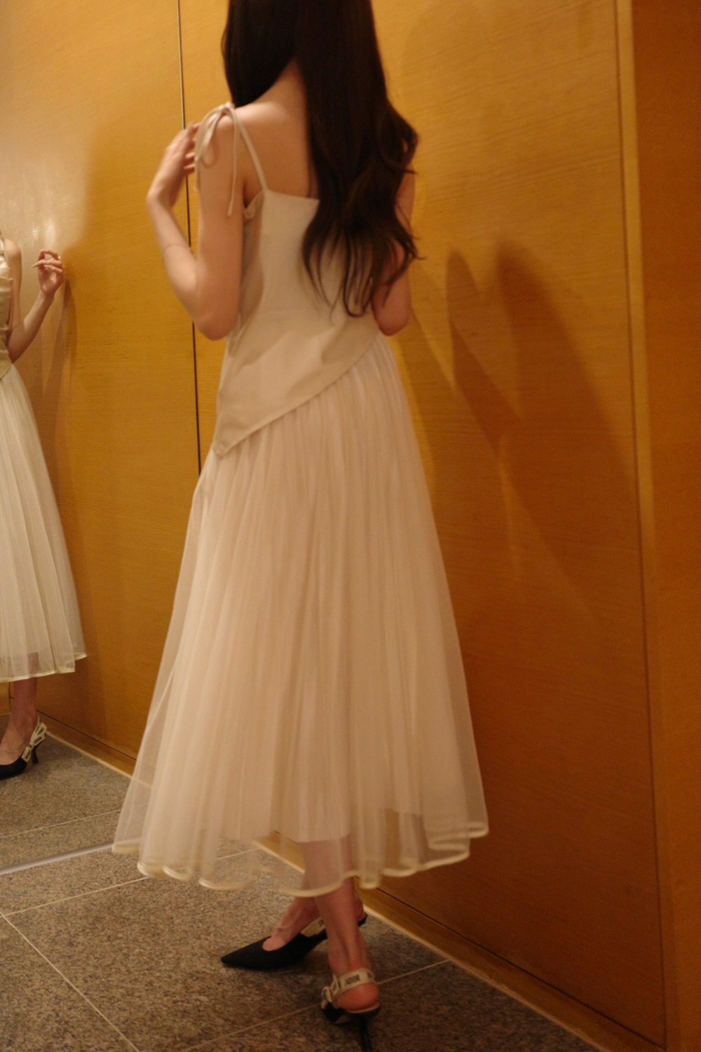 チュールプリーツロングスカート | 詳細画像10