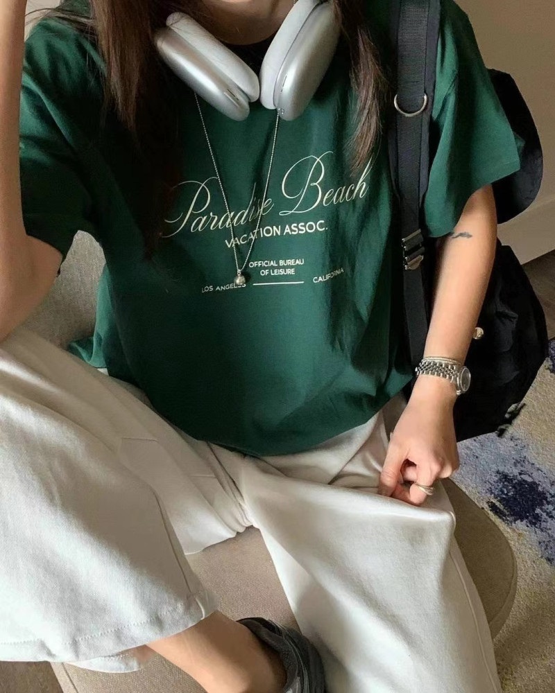 半袖レタリングTシャツ | 詳細画像5