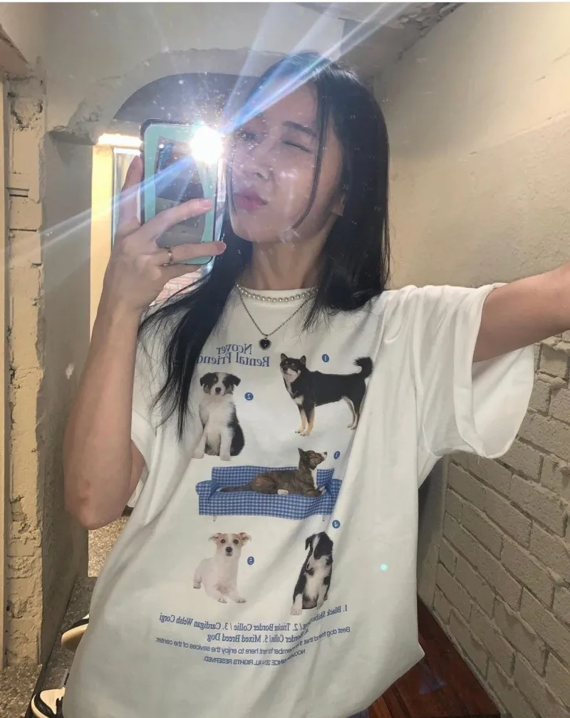 ルーズプリントTシャツ | 詳細画像1
