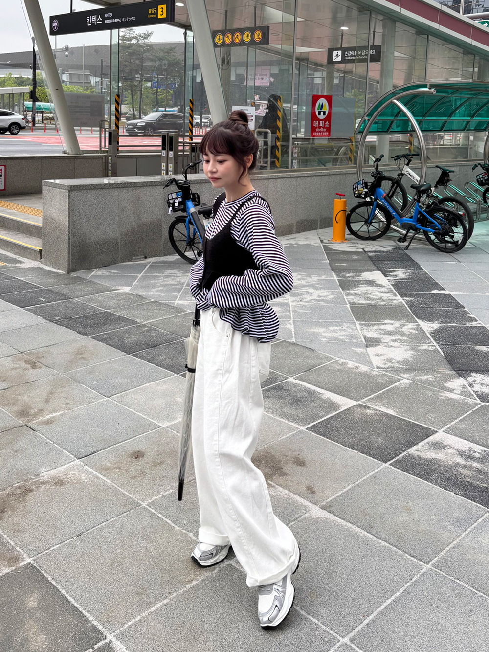 スリットボタンニットビスチェ | 詳細画像4