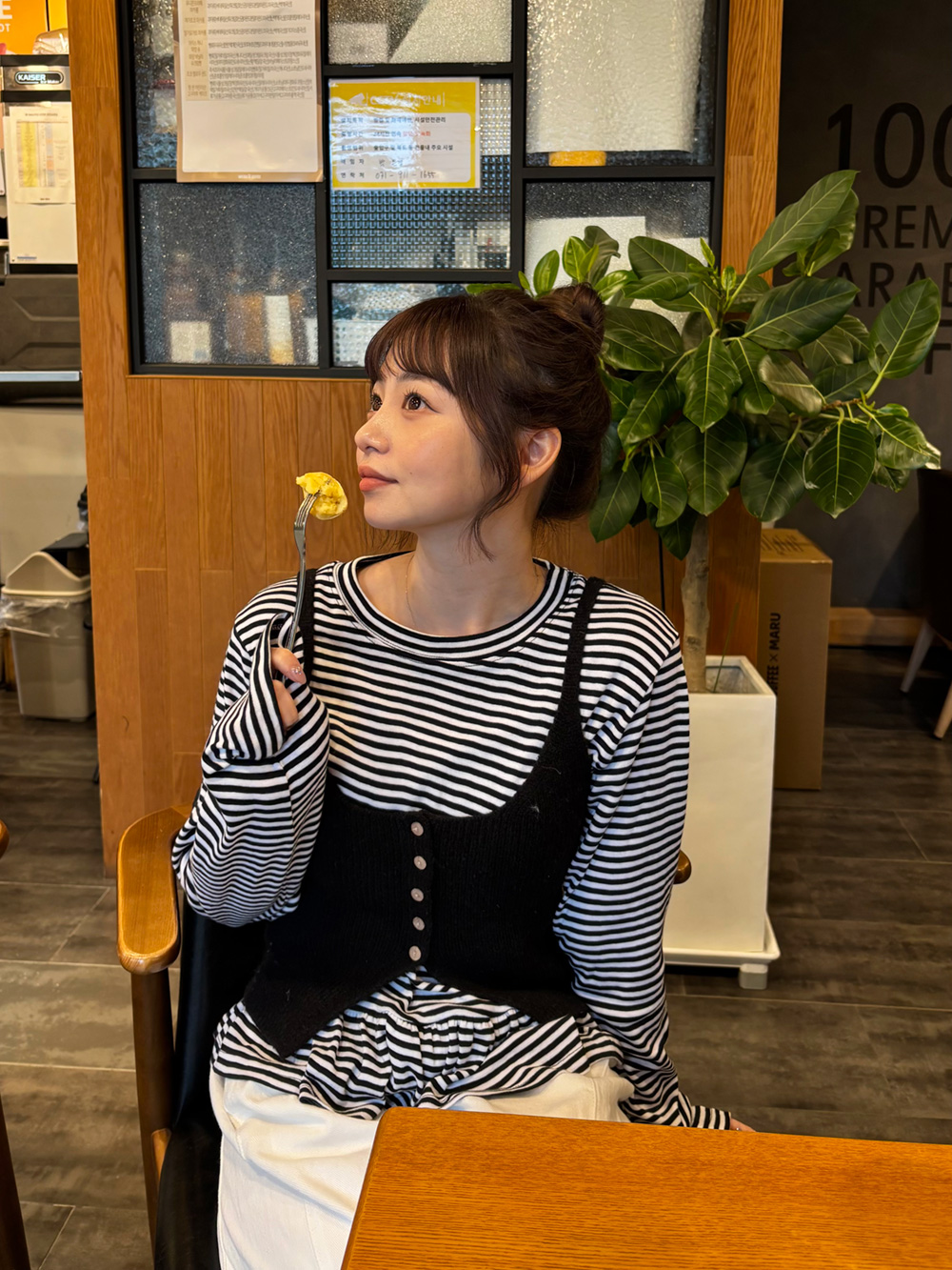 スリットボタンニットビスチェ | 詳細画像5