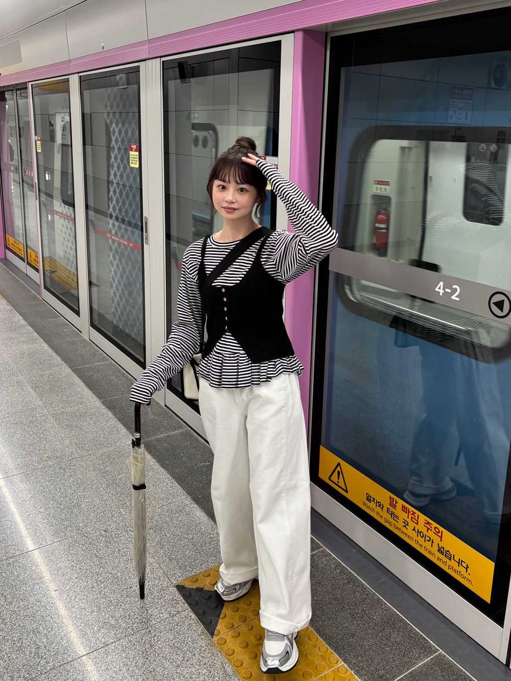 スリットボタンニットビスチェ | 詳細画像19