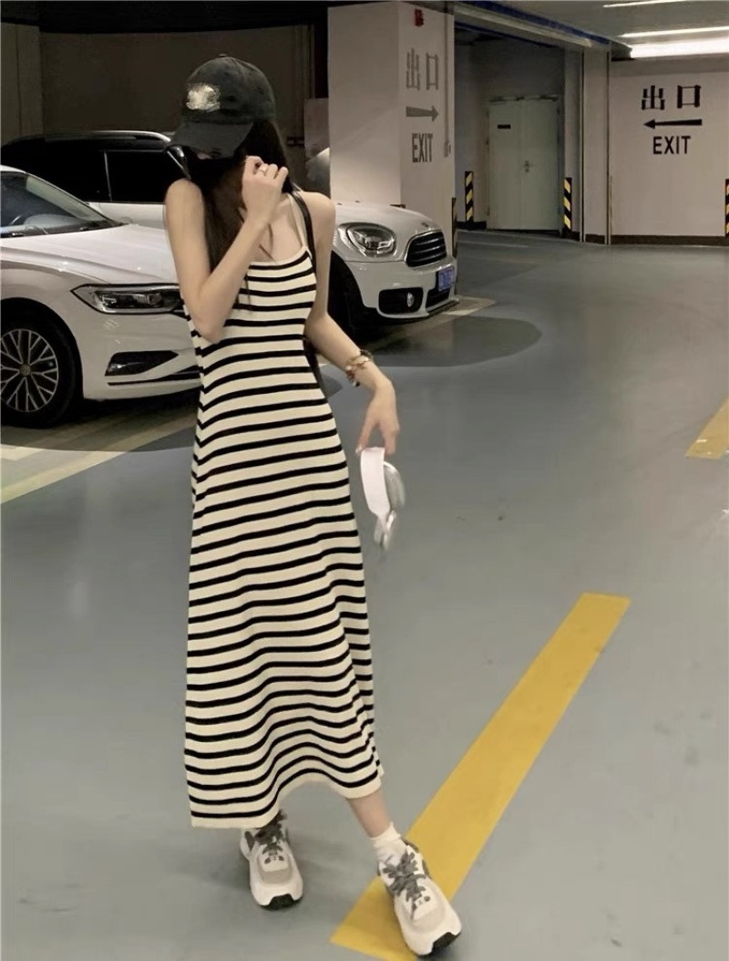 ニットロングボーダーワンピース | 詳細画像8