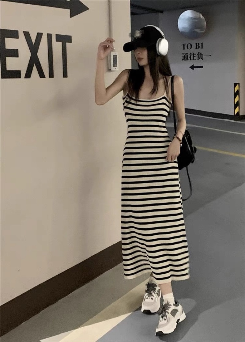 ニットロングボーダーワンピース | 詳細画像12