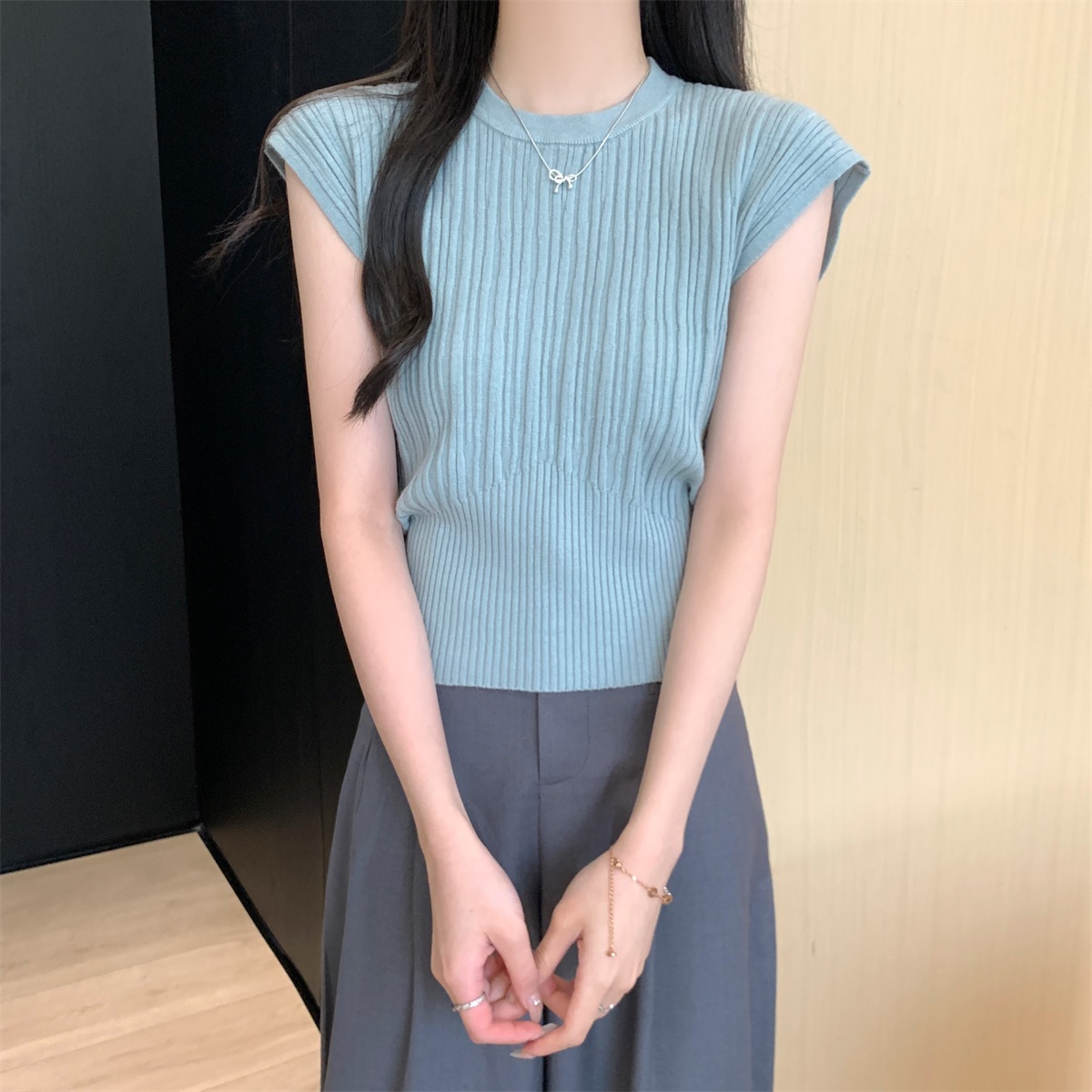 春夏ニットノースリーブ | 詳細画像8
