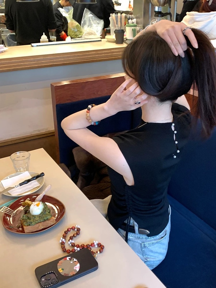 ドットSSニットノースリーブ | 詳細画像11