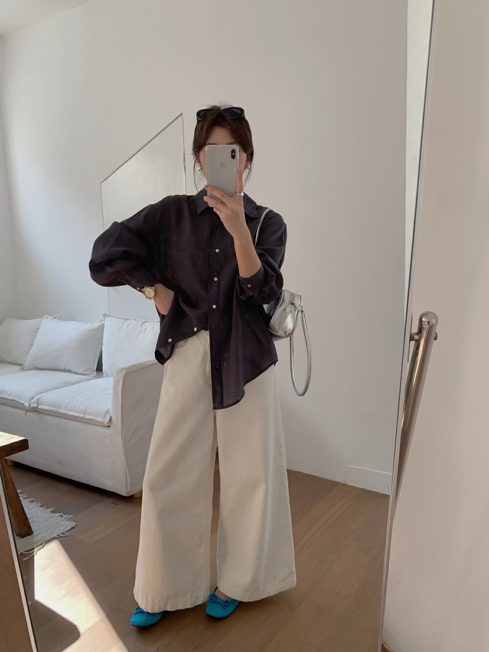 シースルー春夏シャツ | 詳細画像3